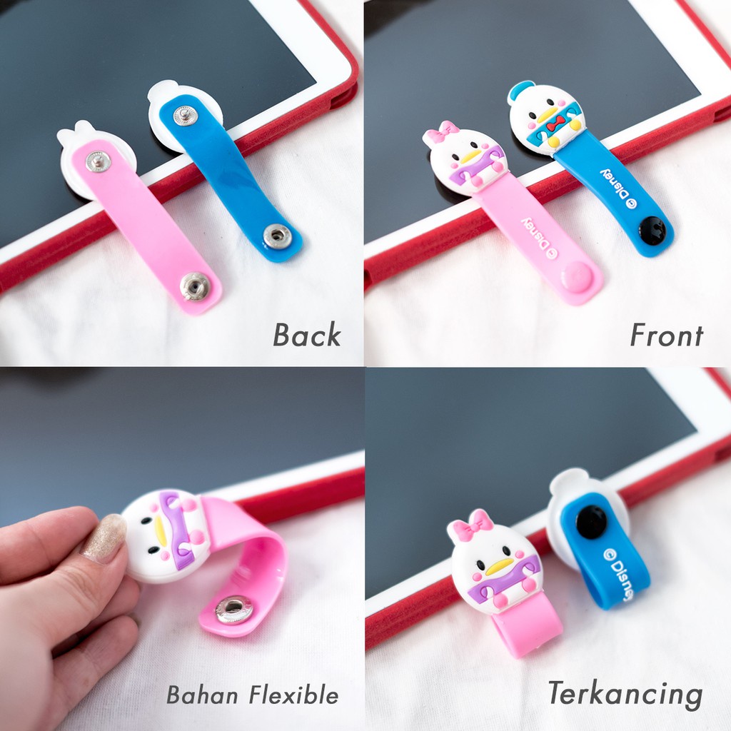 CORD HOLDER 3D TEBAL // Penjepit Klip Pengikat Kabel Data Charger Cartoon Karakter // Aksesoris Hp Lucu Unik Murah // COD