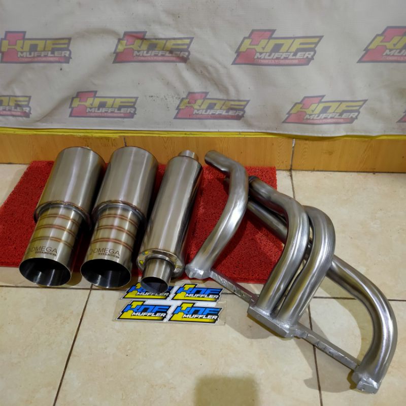 Satu set header tipe 432 mobil kijang grand,super,kotak,corolla 30,80,DX