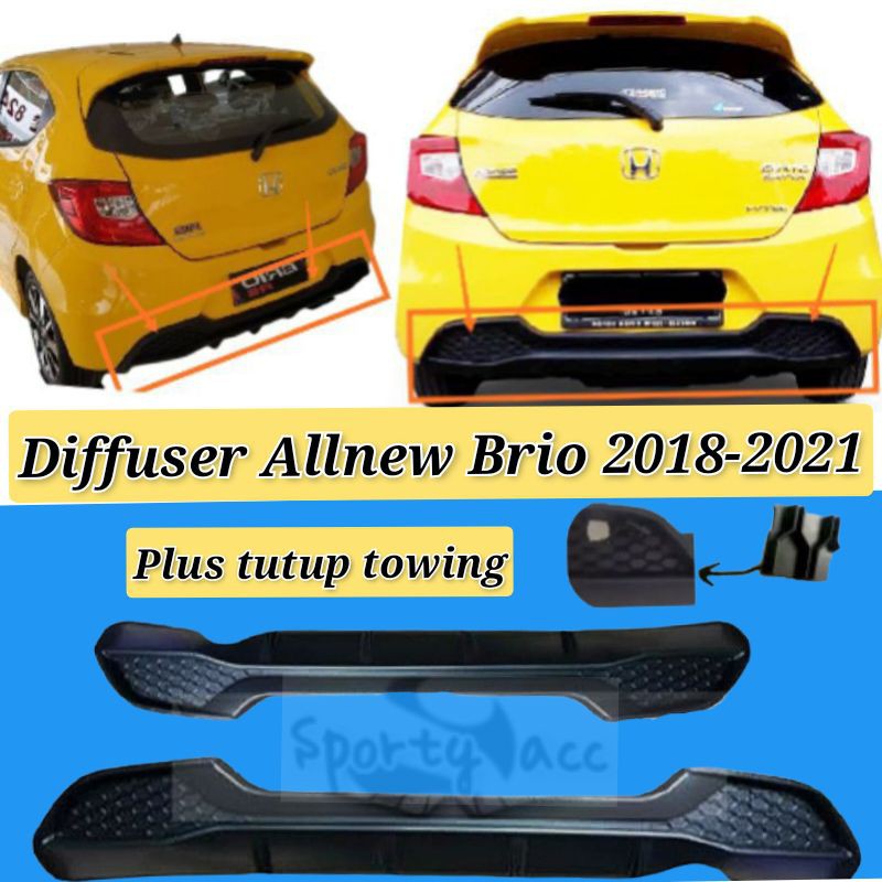 Diffuser allnew brio 2018 sampai 2024  original