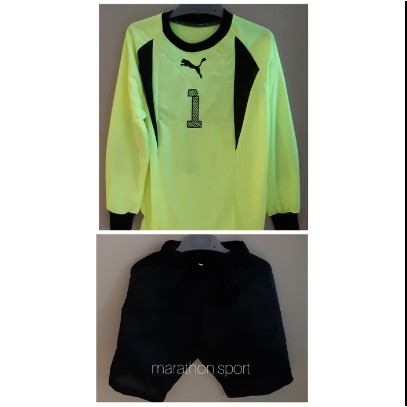 kaos baju stelan kiper anak & tanggung sepak bola futsal