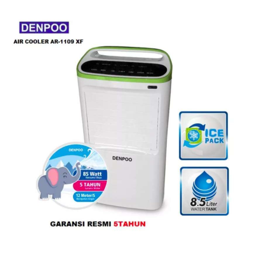 Denpoo AR 1109 Air Cooler [8.5 L] ORIGINAL 100% TERMURAH !