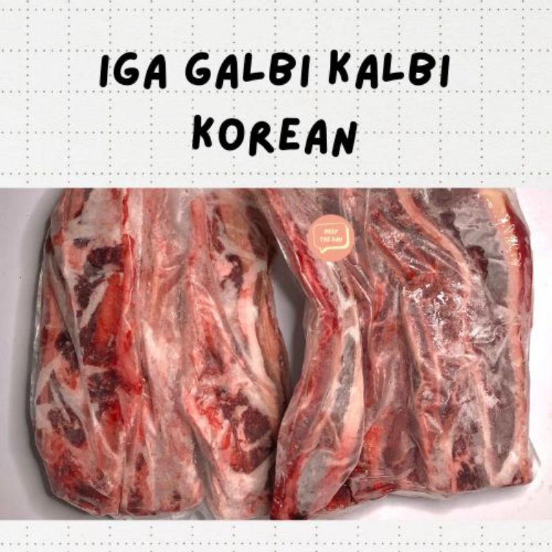 

Iga Galbi Kalbi Korean potongan rantai 500gr