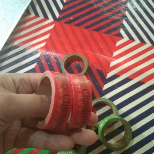 Lakban / Isolasi Merry Christmas & Happy New Year