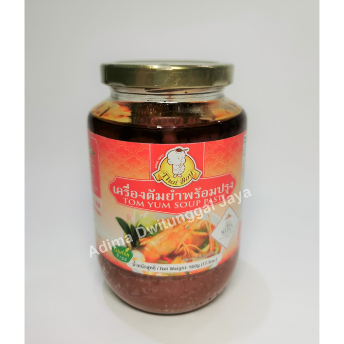 

Ready- Bumbu Sop Tom Yum Thai Boy 500 Gr / Saus Tomyam