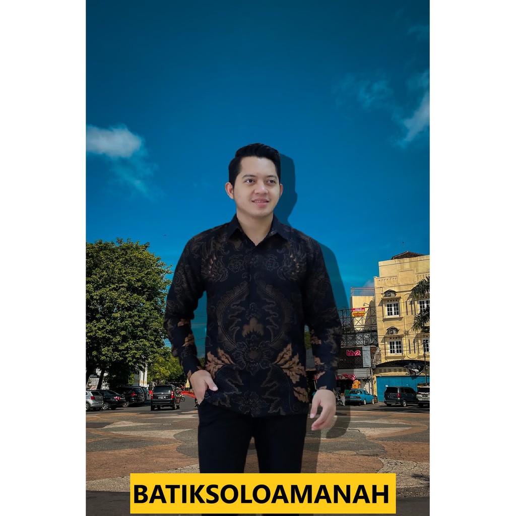 MAHKOTA PROMO BATIK PREMIUM KEMEJA BATIK SOLO PRIA LENGAN PANJANG LAPIS FURING ATASAN MODERN MAHKOTA PENDEK PERWIRA MAHESA JAYANEGARA ARIESWARA RAJASWA GITARJA SUKET SEGORO WISANGGENI PROBOSETO KUNING HIJAU MERAH MAHKUTO NAVY HITAM BIRU NGUDI RAHAYU SM