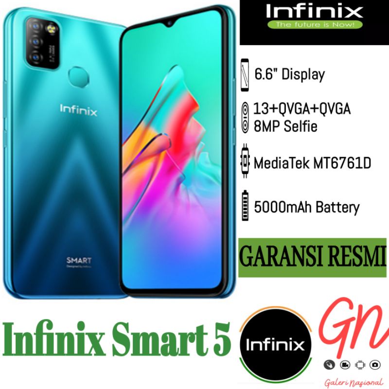 INFINIX SMART 5 3/64GB GARANSI RESMI