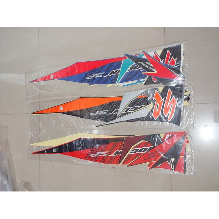 Stiker Bodi &amp; Lis Body &amp; Striping Shogun Sp 2008