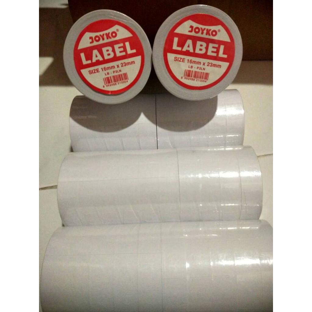 

Terlaris Label Harga Joyko 2 Baris LB-P2LN Merah Murah Grosir