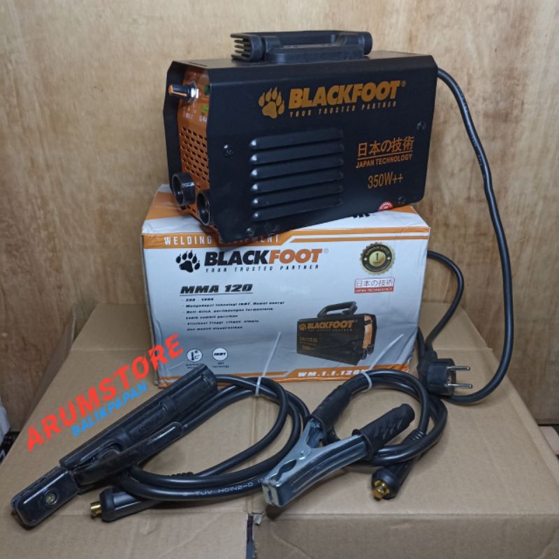 mesin las blackfoot 120a trafo las 350watt