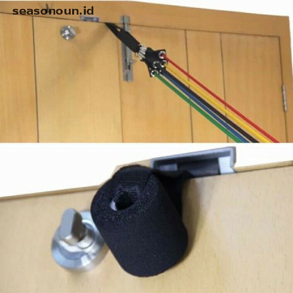 (seasonoun) Sabuk Resistance Band Elastis Bahan Latex Untuk Pilates / Olahraga Indoor