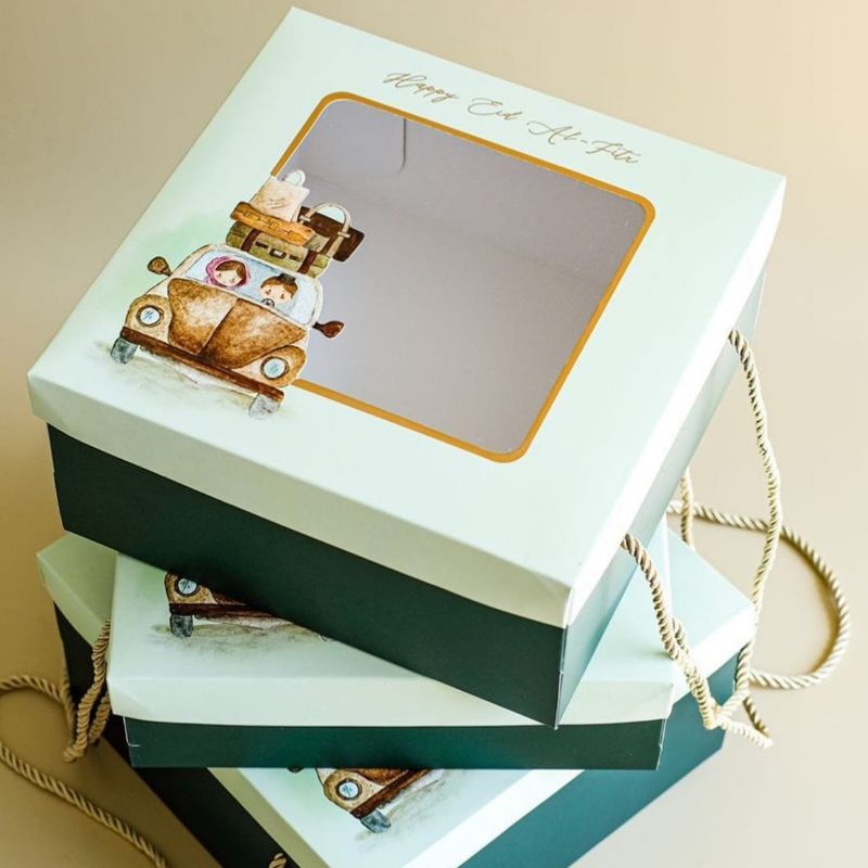 

dus box kue lebaran idul fitri 22x22x7cm