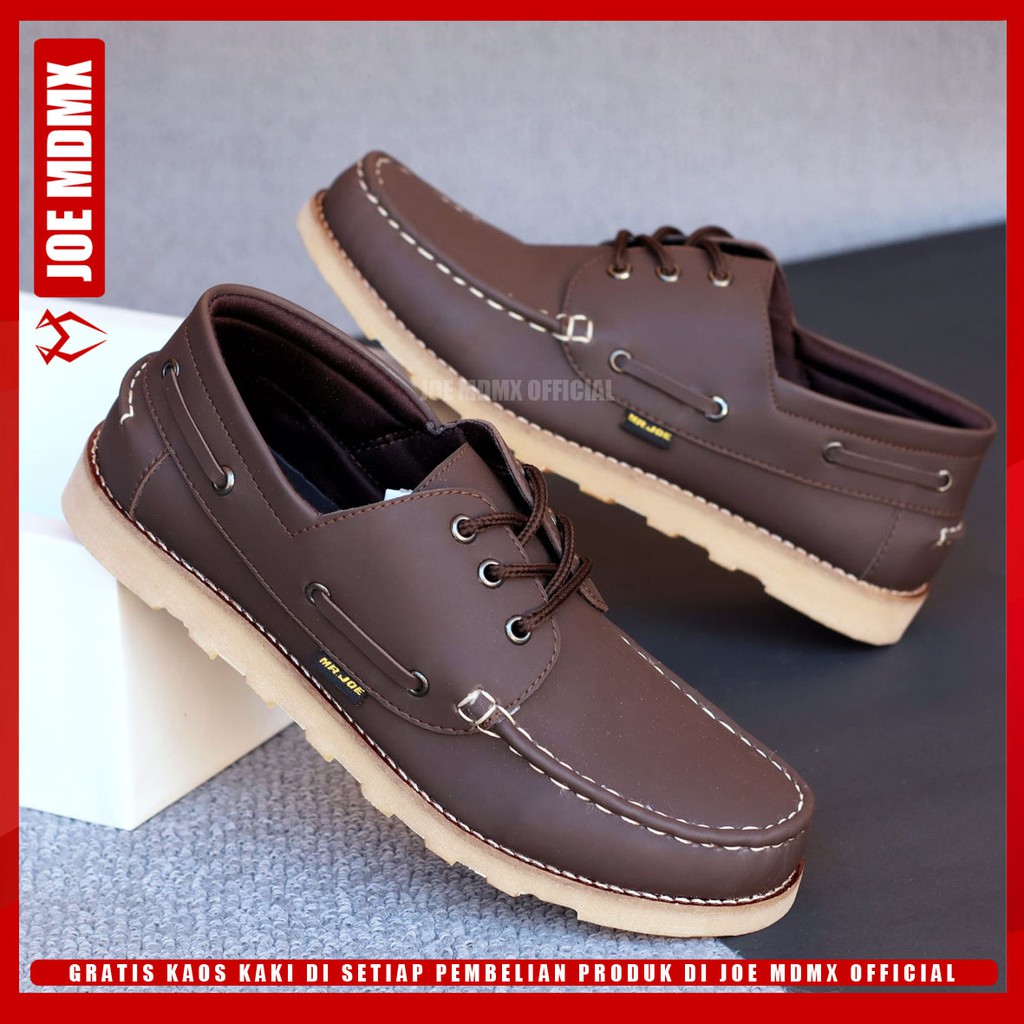 NERSON- Sepatu Kasual Pria Sepatu Pria Casual Kerja Kulit Pu Cowo/Cowok