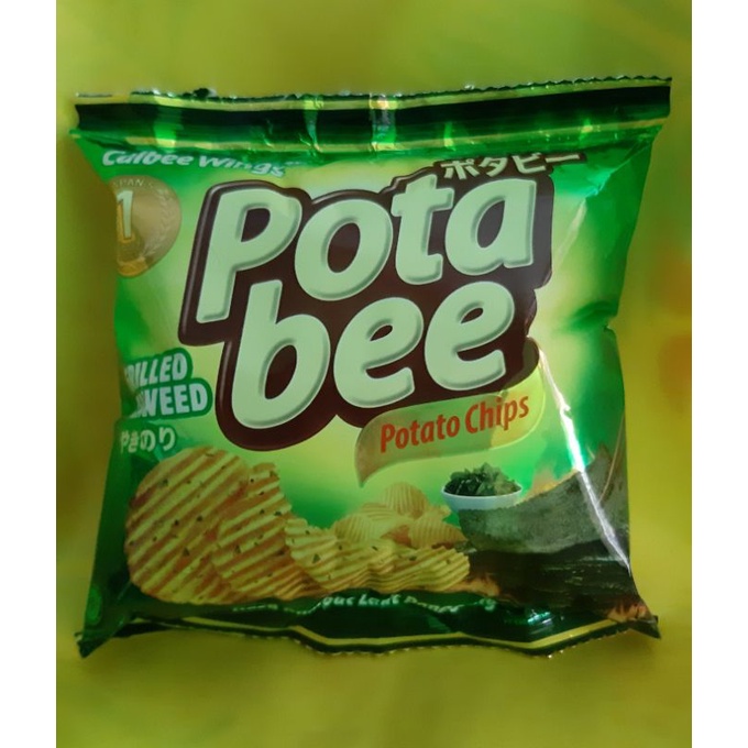 

Potabee Rasa Rumput Laut Panggang 4 pcs @ 15 gr