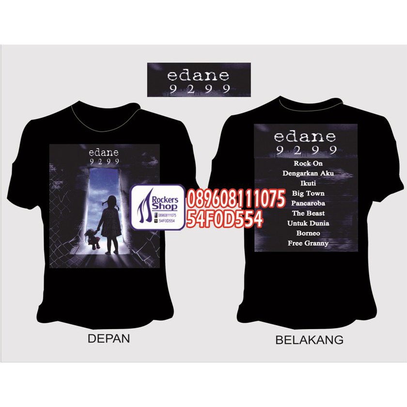 KAOS BAND ROCK EDANE COVER ALBUM 9299