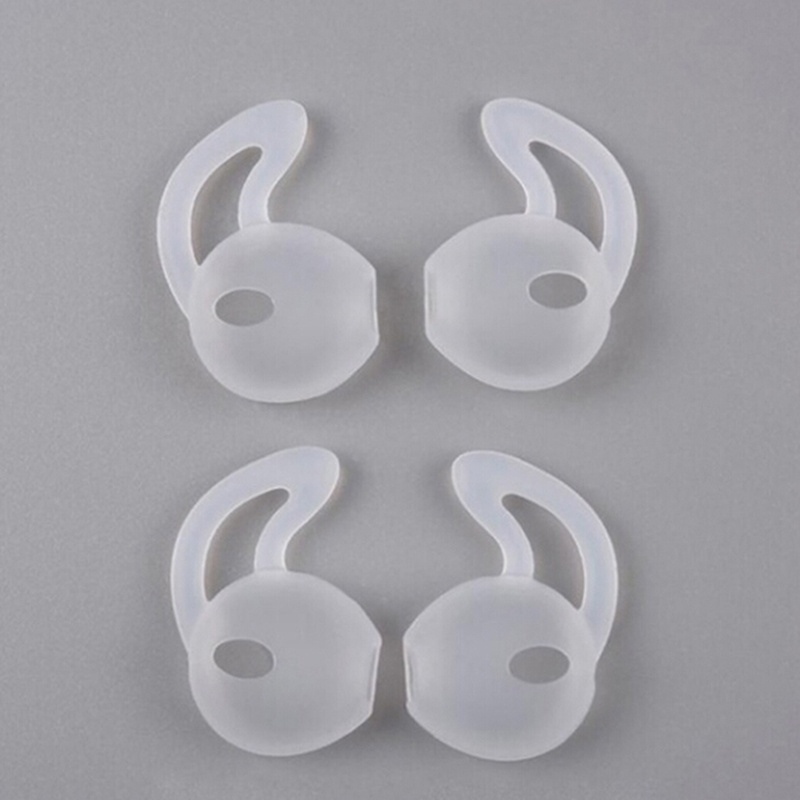 (LUCKID) 5 Pasang cover earphone in-ear Bahan Silikon Untuk Olahraga