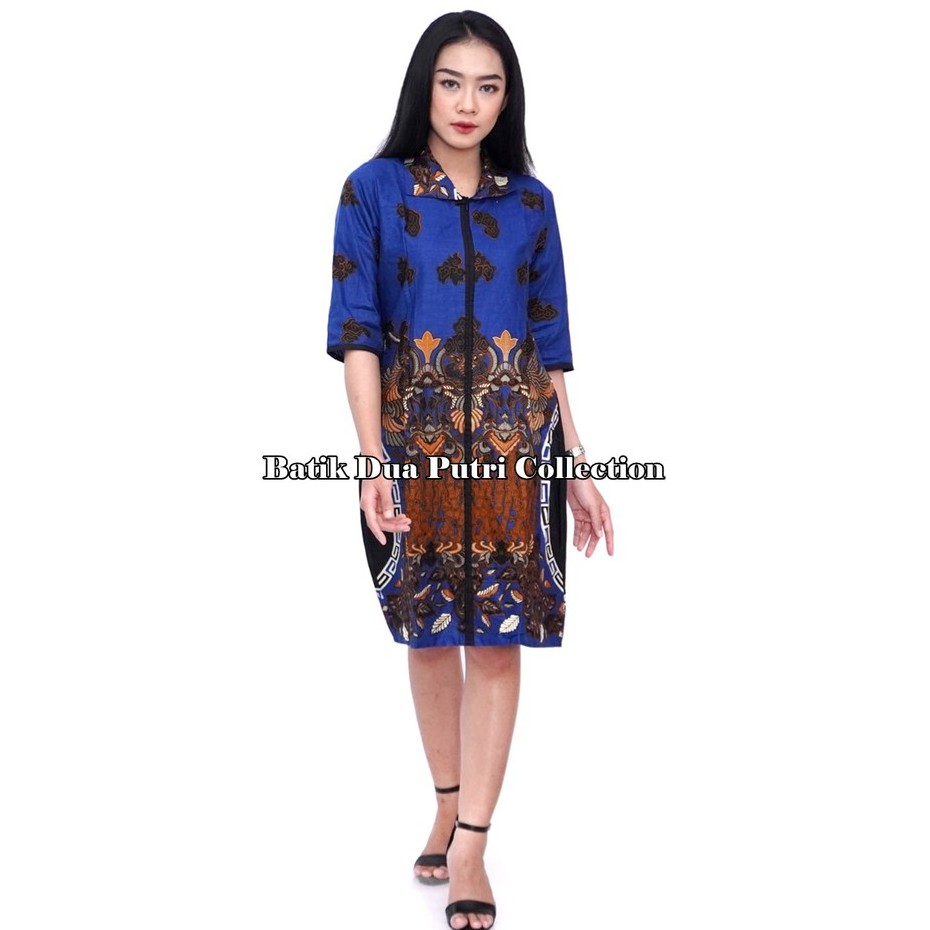 Batik Wanita Dres Dan Kemeja Batik Pria Sunbolong By Batik Dua Putri