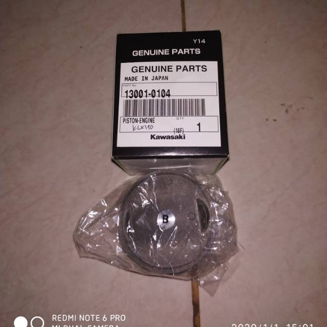 Piston seher kawasaki klx 150