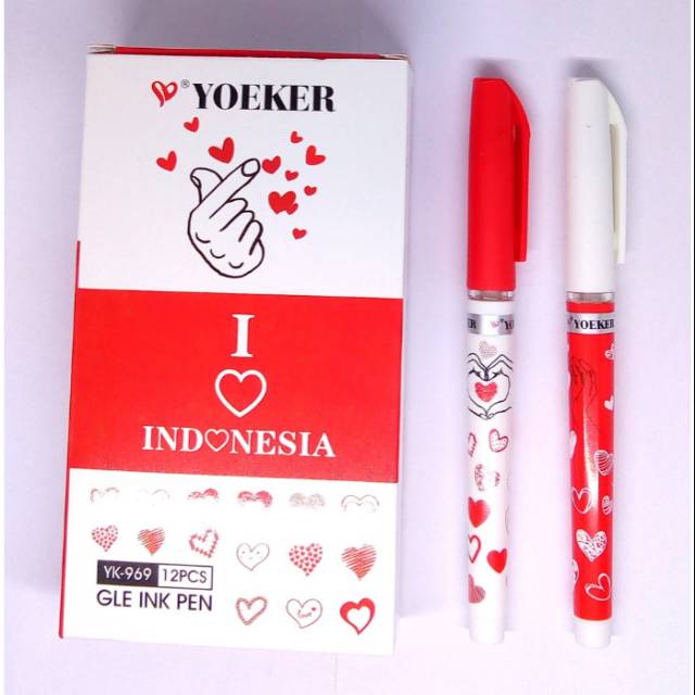 

YOEKER PULPEN GEL - I LOVE INDONESIA