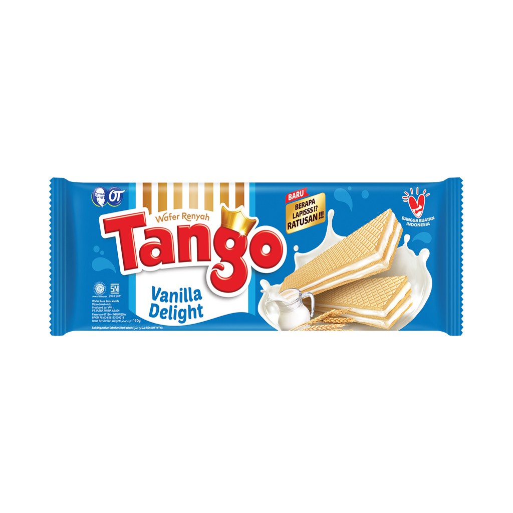 

WAFERS | TANGO WAFER VANILLA 110G | WAFER & BISKUIT