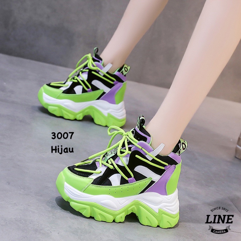 SEPATU WEDGES KOREA 3007