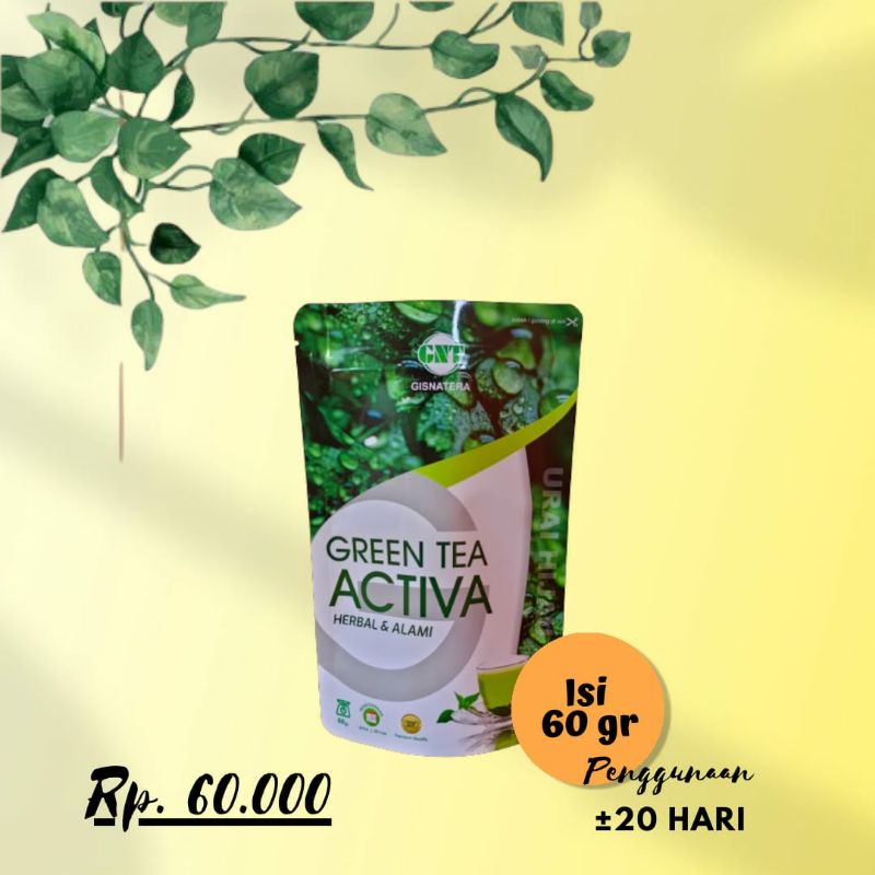 

teh diet herbal greentea activa