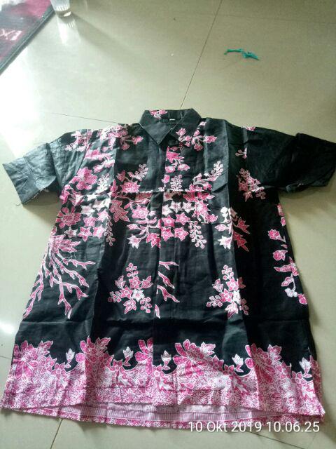 Couple Sakura Gamis Katun Batik