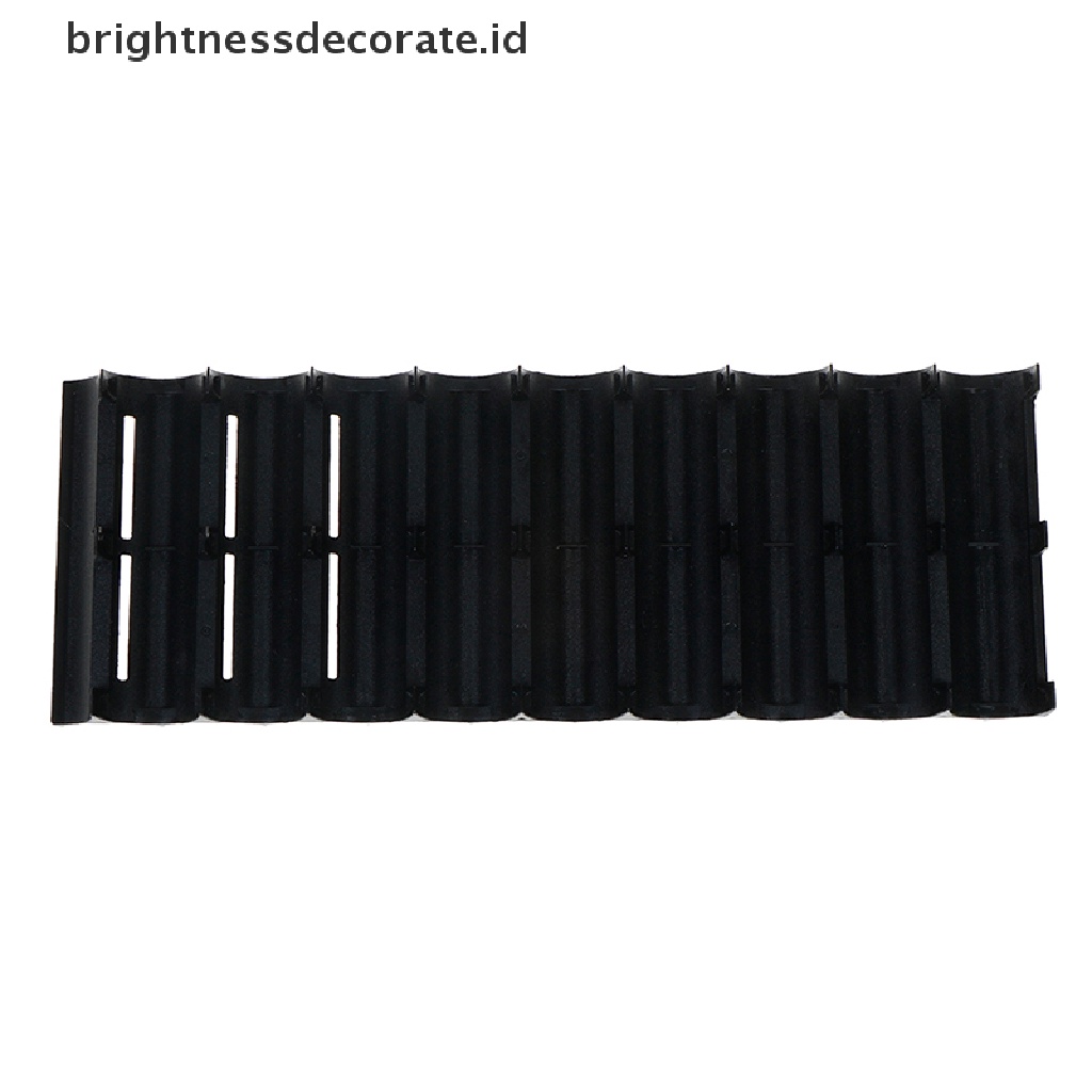 (Birth) 1pc Stand Holder / Dudukan 10pcs Baterai 18650 Bahan Plastik Bentuk Silinder