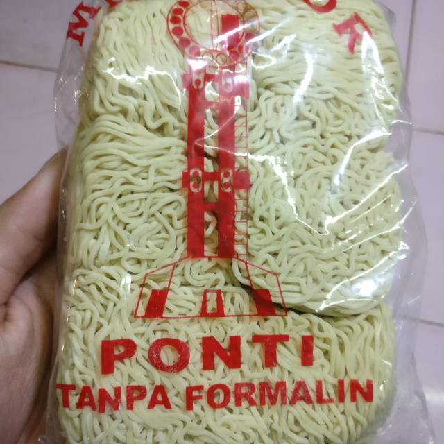 

Mie ayam ponti tanpa formalin 500 gram