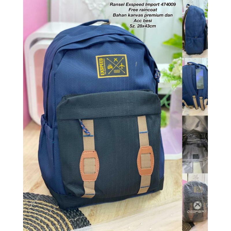 Ransel Exspeed Import 474009 Free Raincoat