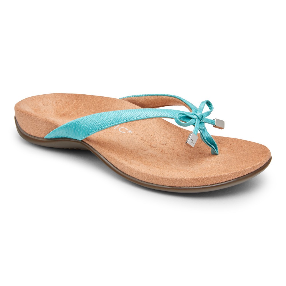 turquoise vionic sandals