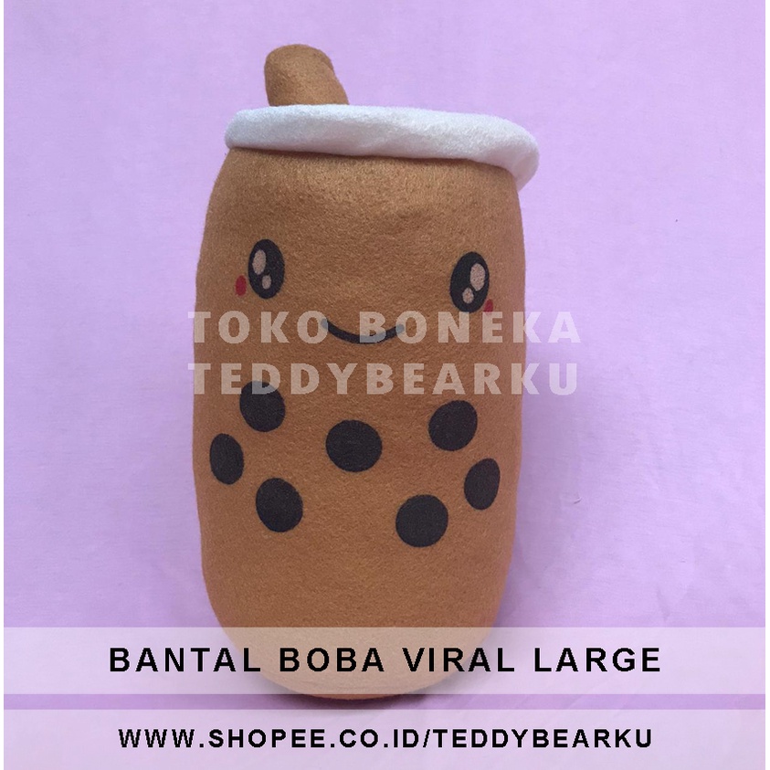 TERMURAH! BONEKA BOBA LARGE 34CM LUCU PRODUSEN LANGSUNG