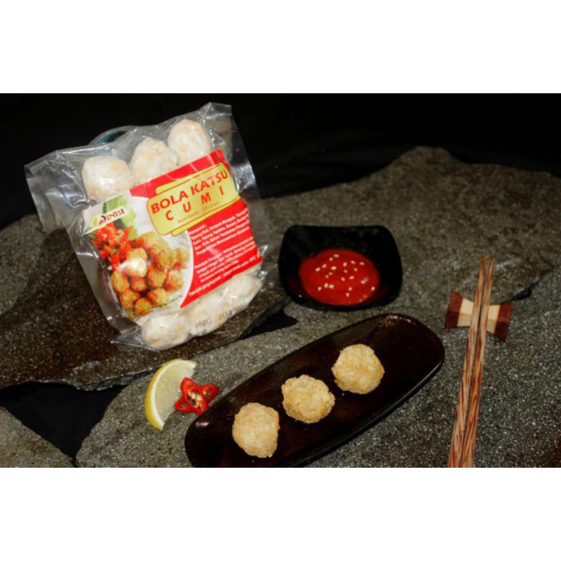 

BOLA KATSU CUMI Frozen Food / 200 Gram