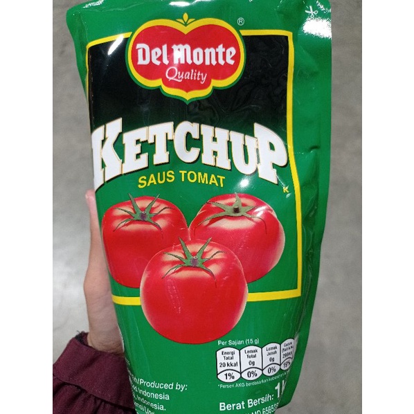 

DELMONTE SAUS TOMAT KETCHUP 1KG