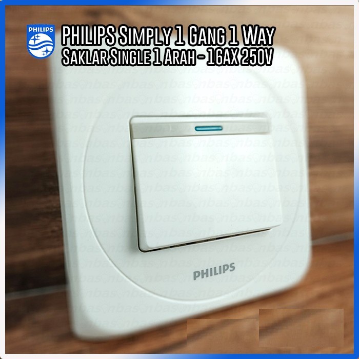 PHILIPS Saklar Engkel Simply Inbow