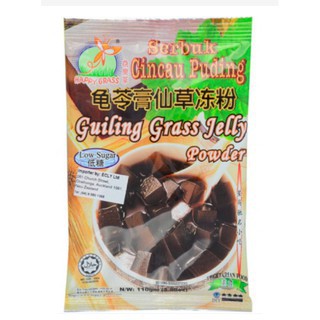 

HAPPY GRASS SERBUK CINCAU PUDING - GUILING GRASS JELLY POWDER