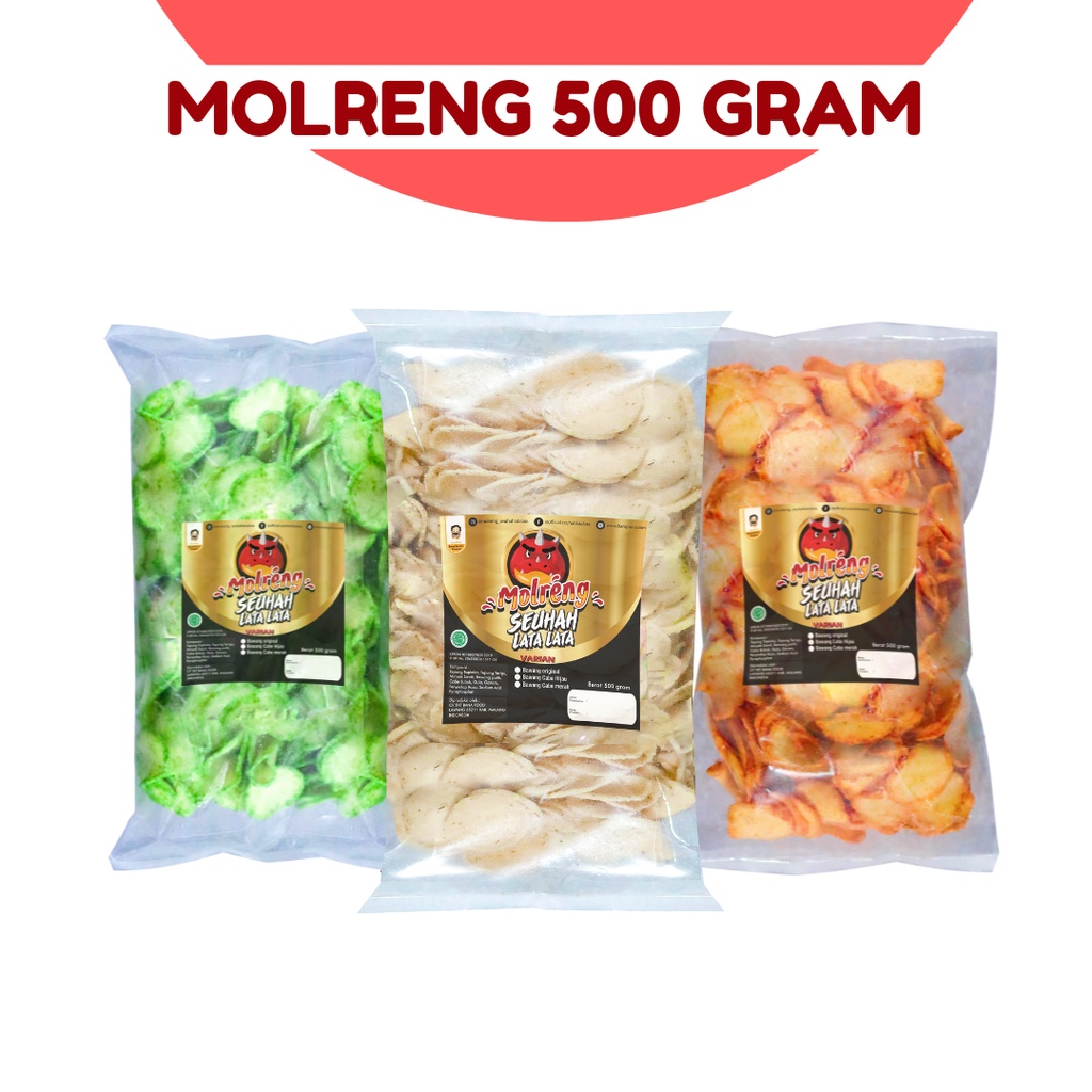 

Keripik Molring Seuhah Latalata Pedas 500 Gram