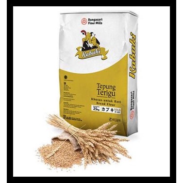 

TERBARUU!! Bungasari Kabuki Gold Tepung Terigu Khusus untuk Roti 25 Kg PROMO