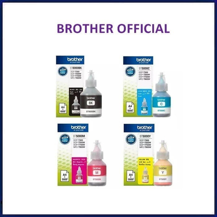 Tinta Brother Bt5000 original Bt 5000 Bt-5000 Bt6000 Bt-6000