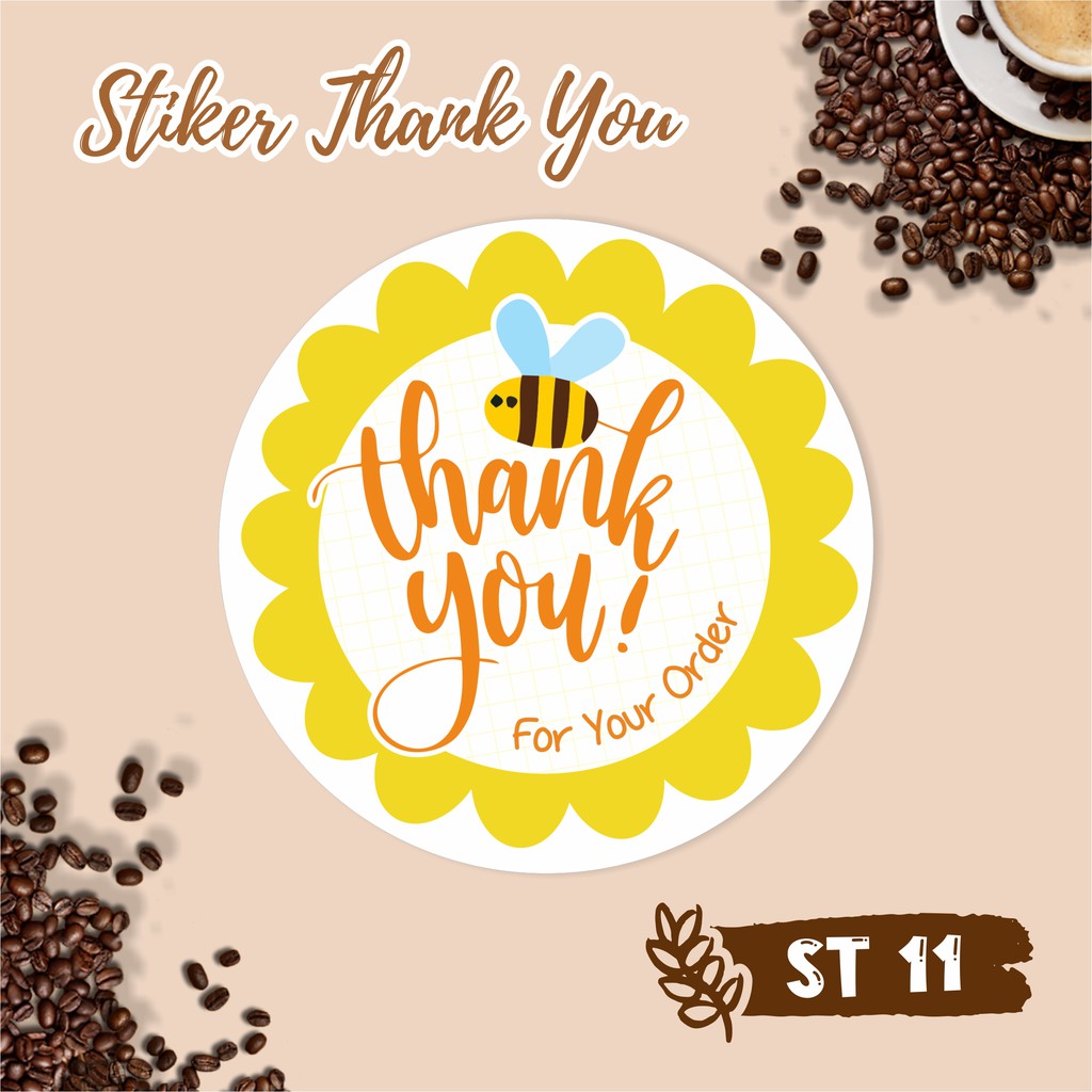 

STIKER THANK YOU ST 11 MURAH ECER
