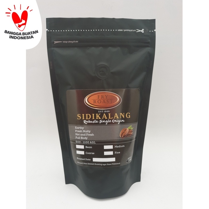 

t01thy Kopi Robusta Sidikalang 500 Gram (Biji/Bubuk) - Biji Ds20X11