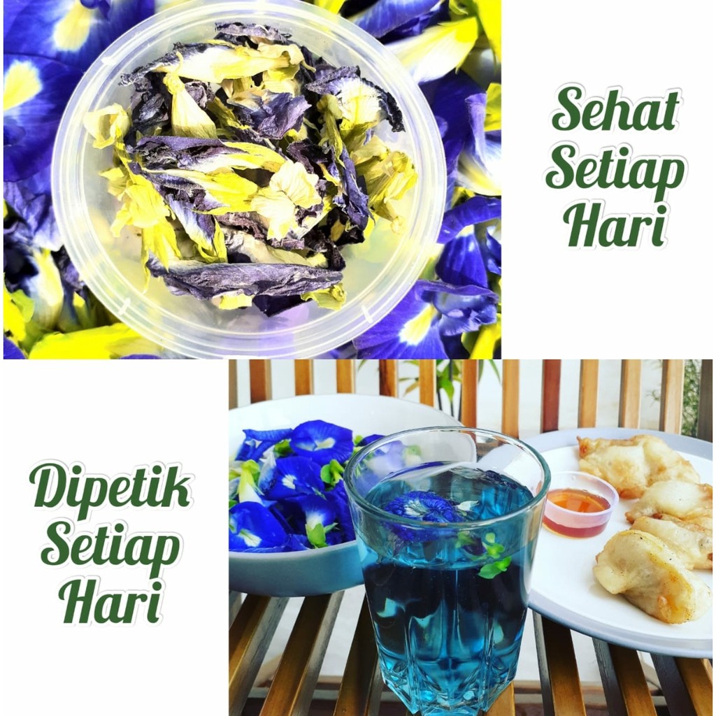 

Teh Bunga Telang Organik / Blu Pea Organic Kering