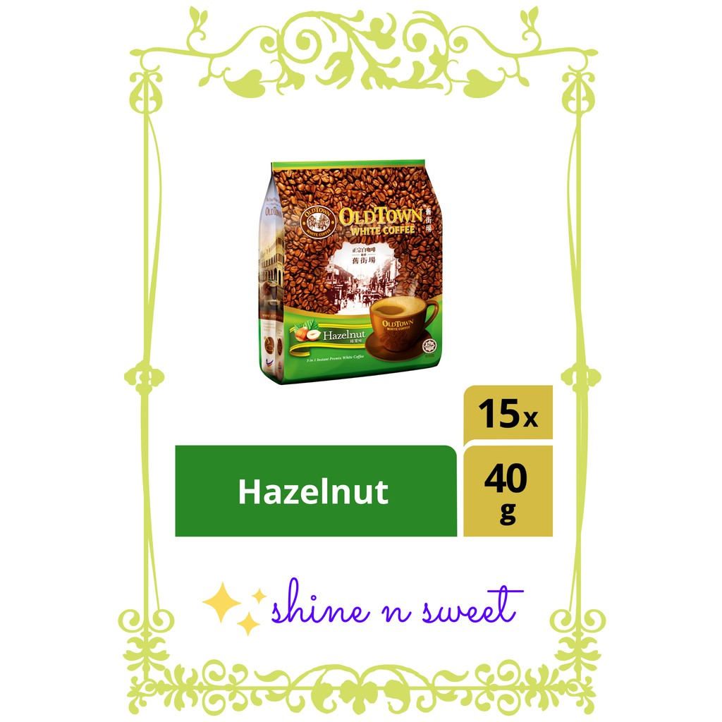 

Old Town White Coffee 3in1 Hazelnut 15pcs