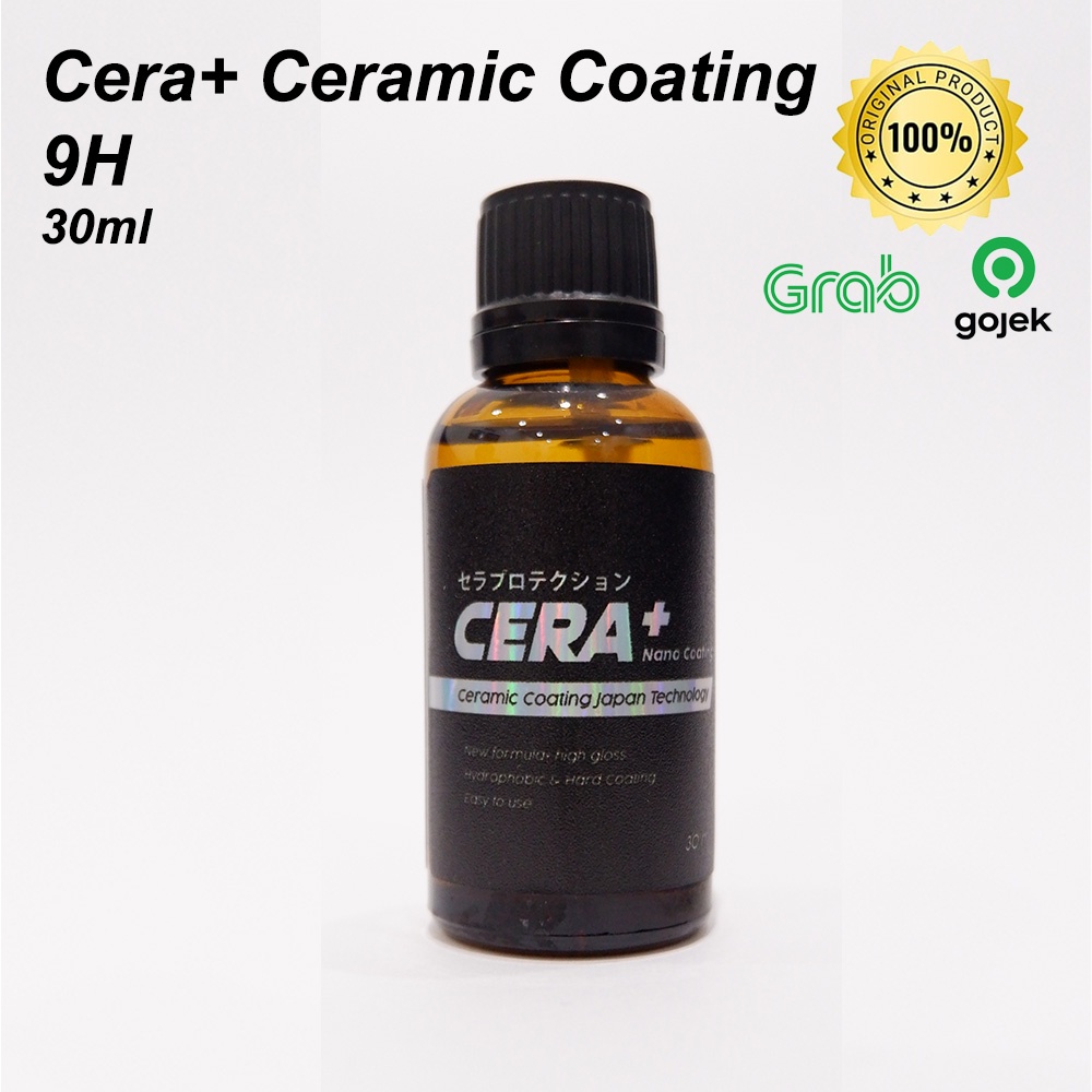 Cera+ Nano Ceramic Coating | Coating 9H | Ready | Untuk Cat Motor Doff