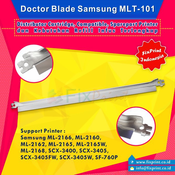 Doctor Blade Samsung MLT-101 MLT-D101S, Printer ML-2166 ML-2160 ML-2162 ML-2165 ML-2165W ML-2168