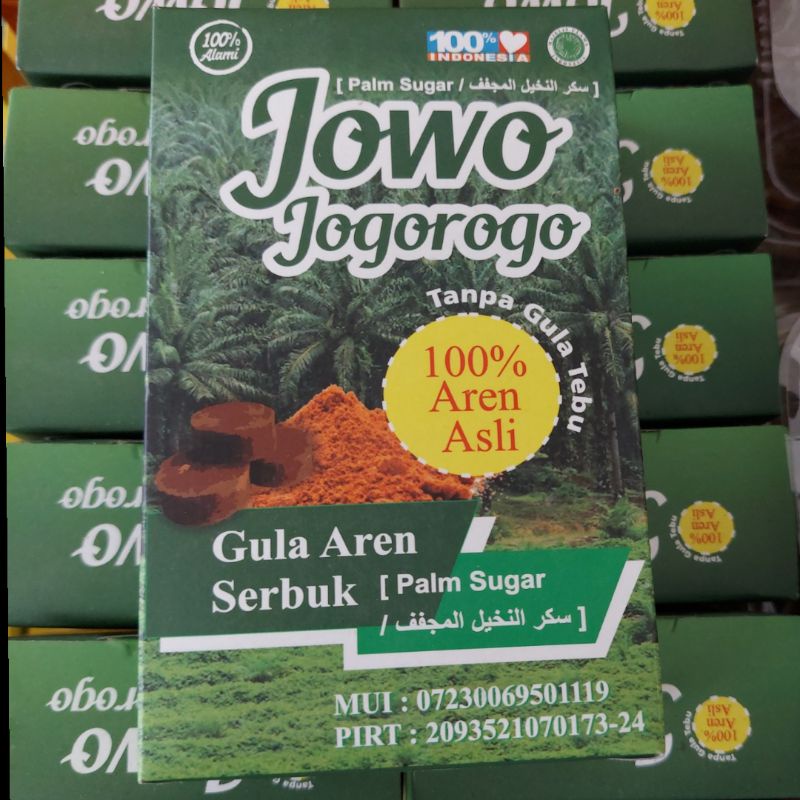 

Palm Sugar Gula Aren Serbuk Jowo Jogorogo 200grm