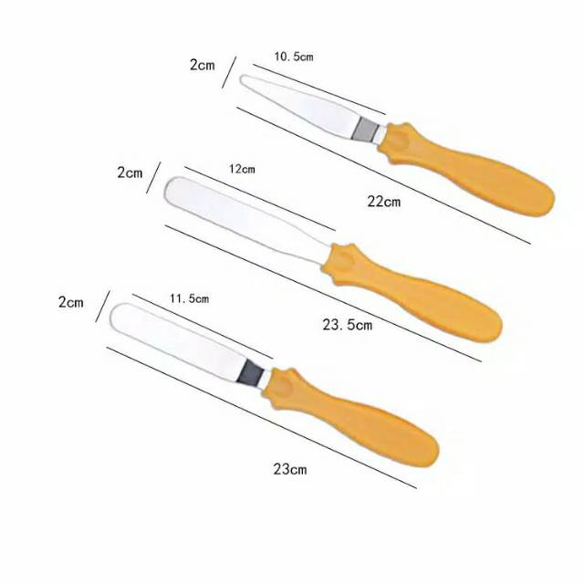 spatula set isi 3