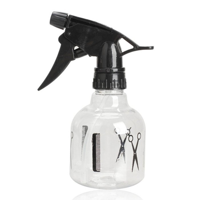 BOTOL SPRAY HITAM /BOTOL AIR 250 ml