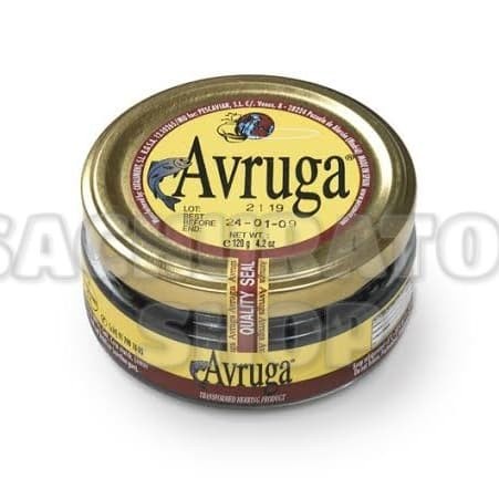

Ikan Asap - Telur Ikan Herring Hering Asap Hitam Avruga Smoked Black Caviar Kaviar