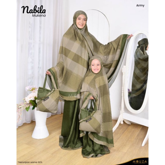 Mukena Couple, Mukena Nabila by Mouza
