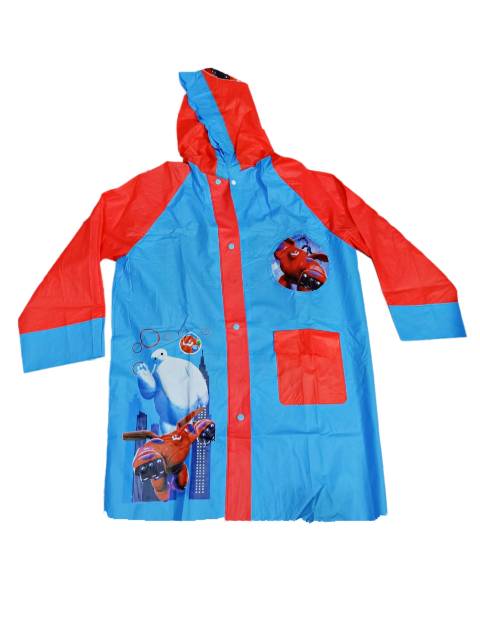 Jas hujan RAINCOAT (Tanpa Celana) ANAK KARAKTER IMPORT